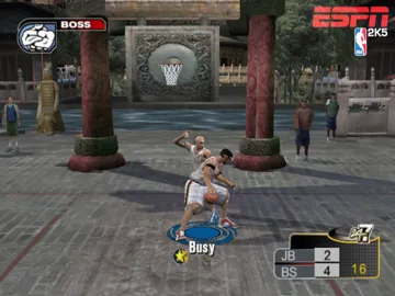 ESPN NBA 2K5 screen shot game playing